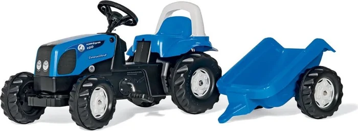 rolly toys rollyKid Landini Trettraktor mit Anhänger blau