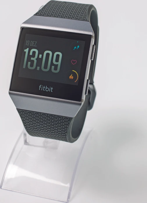 Fitbit Ionic GPS-Uhr blue grey/silver grey