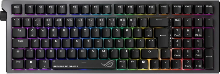ASUS ROG Strix Morph 96 Wireless, schwarz, ROG NX SNOW V2, USB/Bluetooth, DE