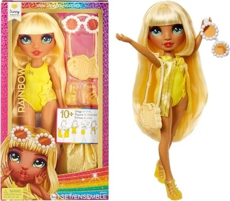 MGA Entertainment Rainbow High - Swim & Style - Sunny