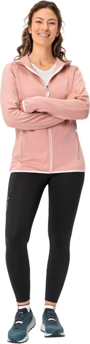 Vaude Valsorda Fleece Hoodie Funktionsjacke soft rose (Damen)