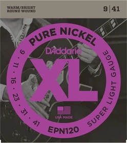 D'Addario XL Pure Nickel Super Light