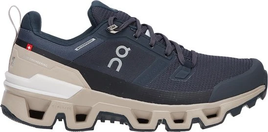 On Cloudwander Waterproof navy/desert (Damen)