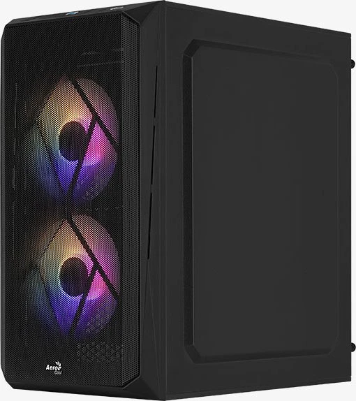 AeroCool CS-107, Lüfter LED RGB, Acrylfenster