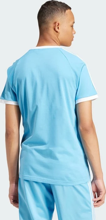adidas Adicolor Classics 3-Streifen T-Shirt kurzarm semi blue burst (Herren)