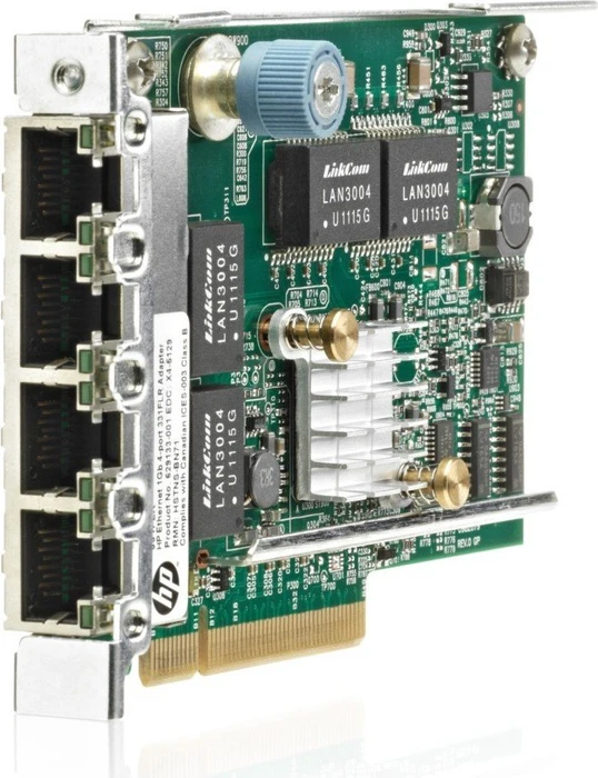 HP 331FLR LAN-Adapter, 4x RJ-45, FlexibleLOM