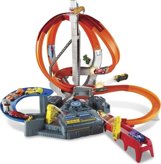 Mattel Hot Wheels Mega-Crash Superbahn