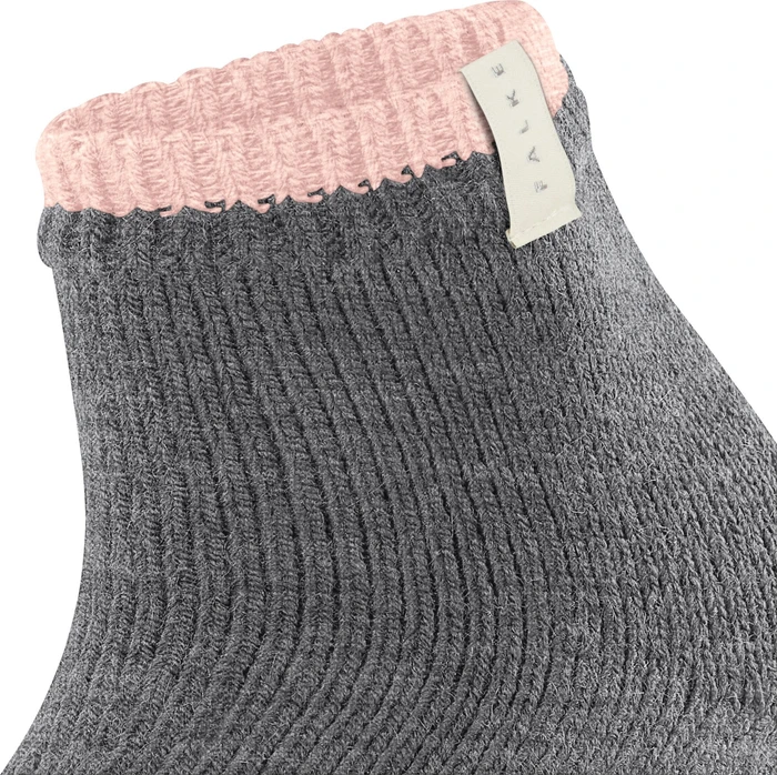 Falke Cosy Plush Socken grey mel. (Damen)