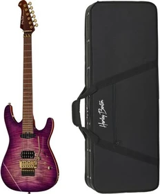Harley Benton MAX Fusion Signature Purple Flame