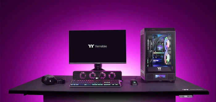Thermaltake The Tower 200, schwarz, Glasfenster, Mini-ITX