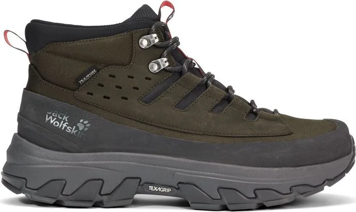 Jack Wolfskin Apex Hike Texapore Mid obsidian moss (Herren)