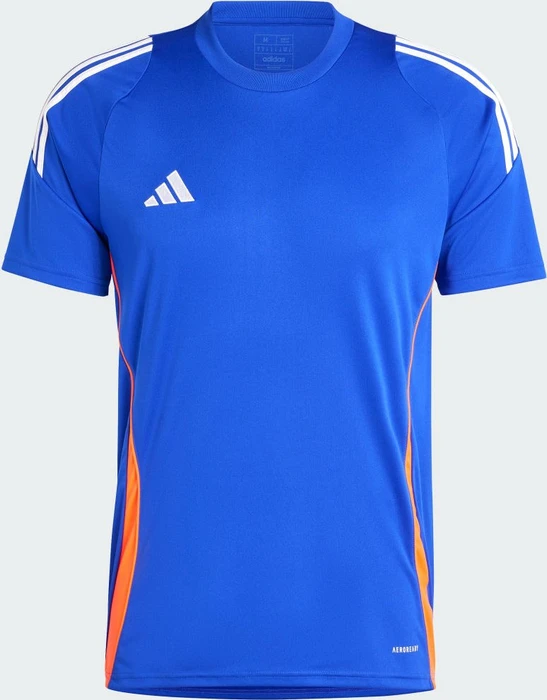 adidas Tiro 24 Trikot kurzarm lucid blue/white/app solar red (Herren)