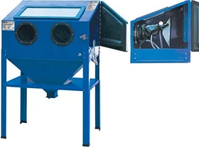 BGS technic Druckluft-Sandstrahlkabine