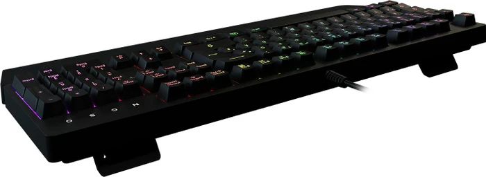 Lioncast LK100 RGB Gaming Tastatur, USB, DE