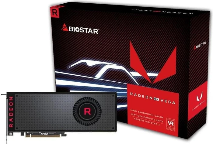 Biostar Radeon RX Vega 56 8G, 8GB HBM2, HDMI, 3x DP