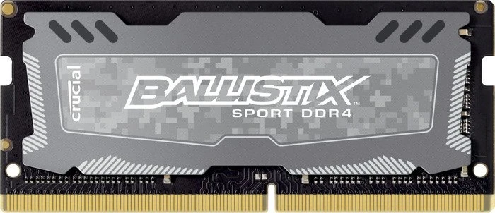 Crucial Ballistix Sport LT SO-DIMM 16GB, DDR4-2666, CL16-18-18, 2R