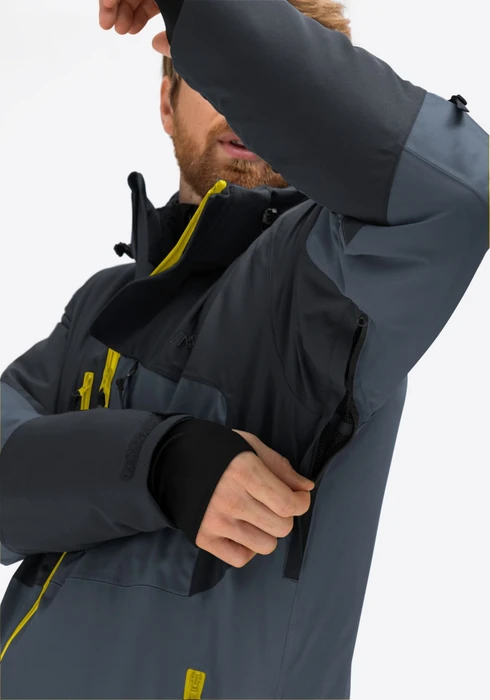 Maier Sports Pradollano Skijacke graphite/black (Herren)