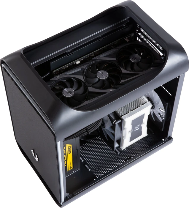 BitFenix Prodigy M 2022 ARGB, schwarz, Glasfenster