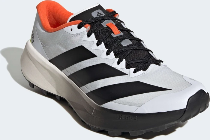 adidas Terrex Agravic 4 cloud white/core black/semi impact orange (Herren)