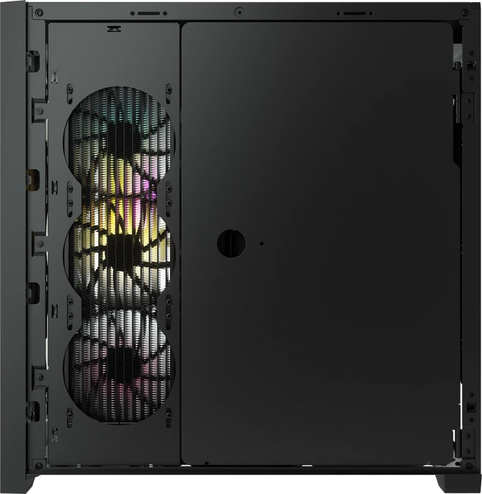 Corsair iCue 5000X RGB, schwarz, Glasfenster