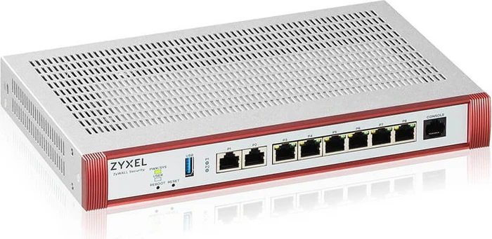 Zyxel ZyWALL USG FLEX 200H Rackmount Firewall, 8x RJ-45