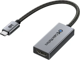 Cable Matters HDMI Adapterkabel, USB-C [Stecker] auf HDMI 2.1 [Buchse] 8K60Hz, Adapterkabel, 10cm (201488)