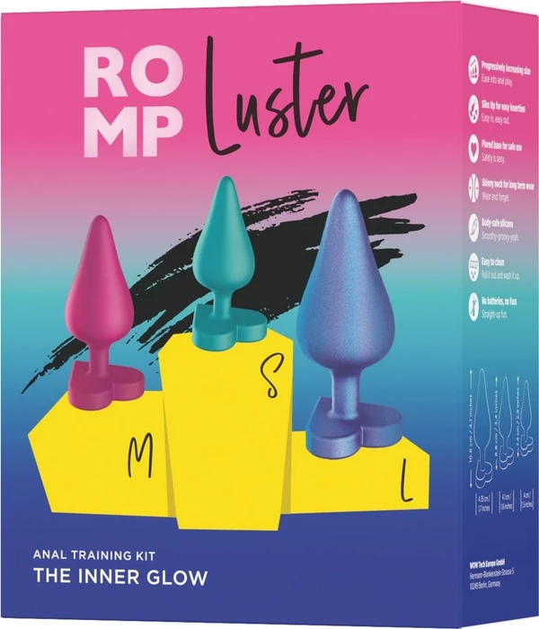 Romp The Inner Glow Anal Training Set, 3-tlg.
