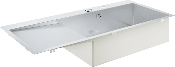 Grohe K1000 80-S 116/52 1.0 rh Einbau Becken rechts edelstahl