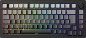Akko Monsgeek M1W SP, Grey & Black, LEDs RGB, hot-swap, V3 Piano Pro, USB/Bluetooth, DE