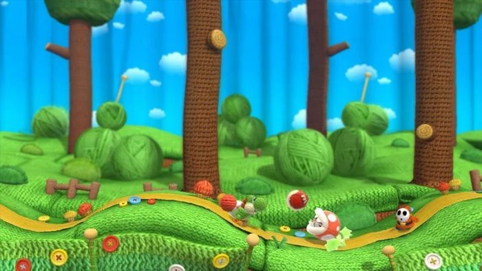Yoshi's Woolly World - inkl. amiibo Figur Woll-Yoshi (WiiU)