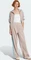 adidas Classic Firebird Loose Trainingshose lang wonder taupe/blue glow (Damen) Vorschaubild
