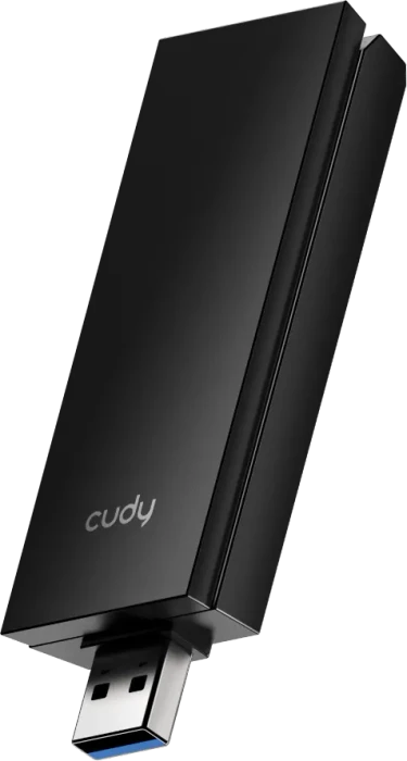 Cudy WU6500, 2.4GHz/5GHz/6GHz WLAN, Wi-Fi 7, BE6500, USB-A 3.0 [Stecker]