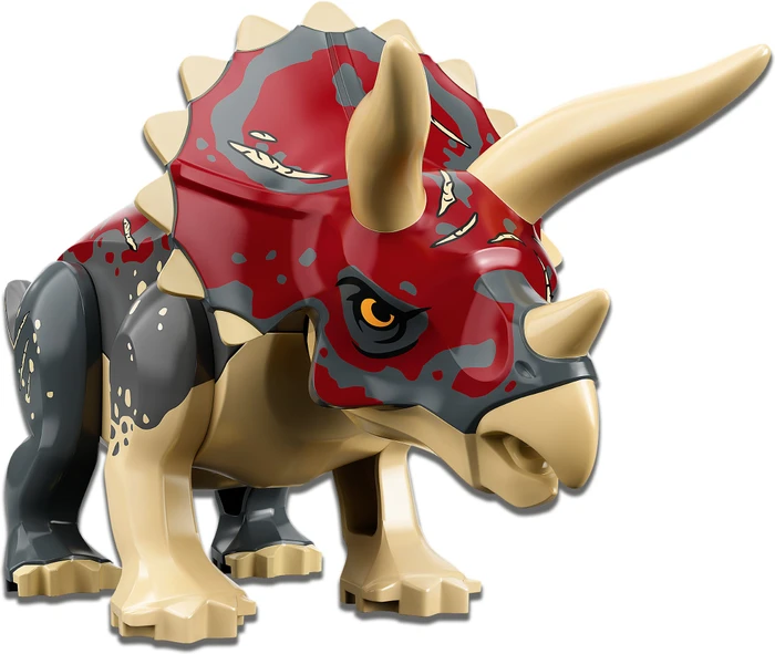 LEGO Jurassic World - Triceratops-Angriff