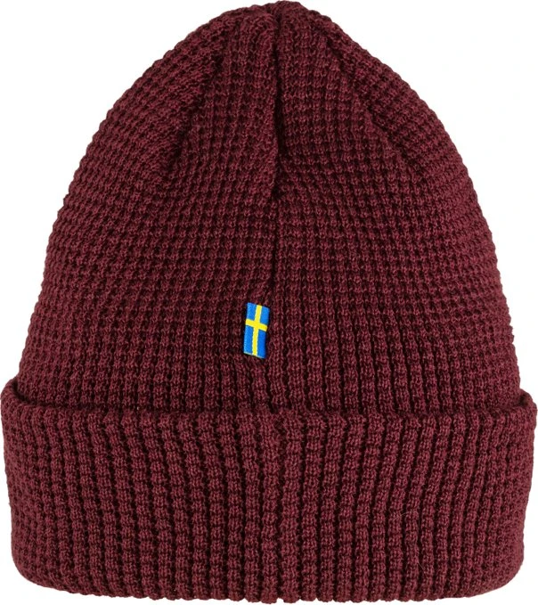 Fjällräven Tab Mütze dark garnet