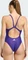 adidas 3-Streifen V-Back Badeanzug collegiate purple/white (Damen) Vorschaubild