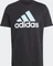 adidas Essentials Single Jersey Big Logo T-Shirt kurzarm black/light aqua (Herren) Vorschaubild