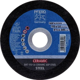 Pferd EHT 115-1.6 CERAMIC SGP STEEL Trennscheibe, 115x1.6x22.23mm, 25 Stück