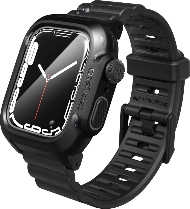Catalyst Total Protection Case für Apple Watch (45mm) Stealth Black