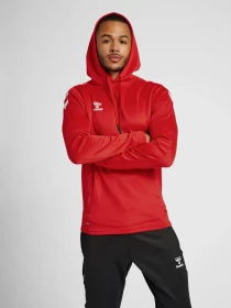 hummel Core XK Poly Sweat Hoodie true red (Herren)