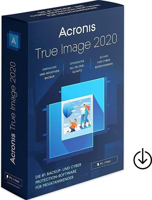 Acronis True Image 2020, 1 User (deutsch) (PC/MAC)