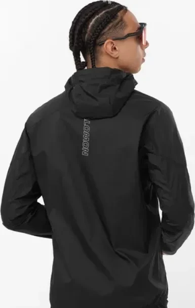 Salomon Sense Aero Wind Laufjacke deep black (Herren)
