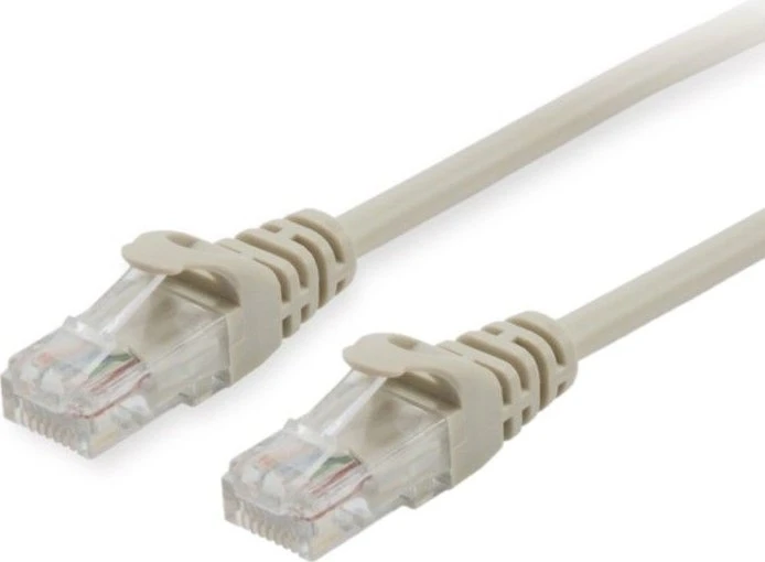 Equip Patchkabel, Cat6a, U/UTP, RJ-45/RJ-45, 0.15m, grau