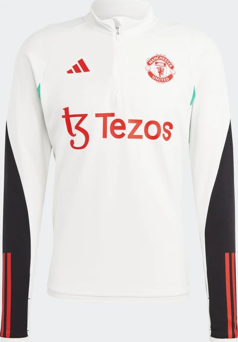 adidas Manchester United Tiro 23 Funktionsshirt langarm core white (Herren)
