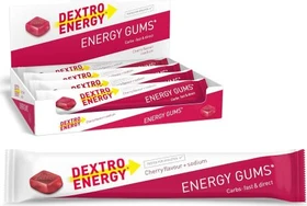 Dextro Energy Gums Cherry + Sodium 360g (8x 45g)