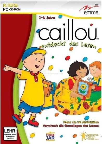 Caillou - Entdeckt das Lesen (PC)