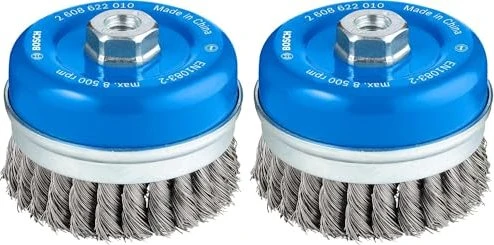 Bosch Professional Heavy for Metal Topfbürste gezopft, 100mm, 1 Stück