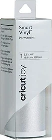 Cricut Joy Smart Glitter Vinylfolie permanent silber, 13.9x121.9cm
