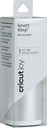 Cricut Joy Smart Glitter Vinylfolie permanent silber, 13.9x121.9cm