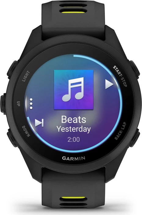 Garmin Forerunner 170 Music black/black-amp yellow