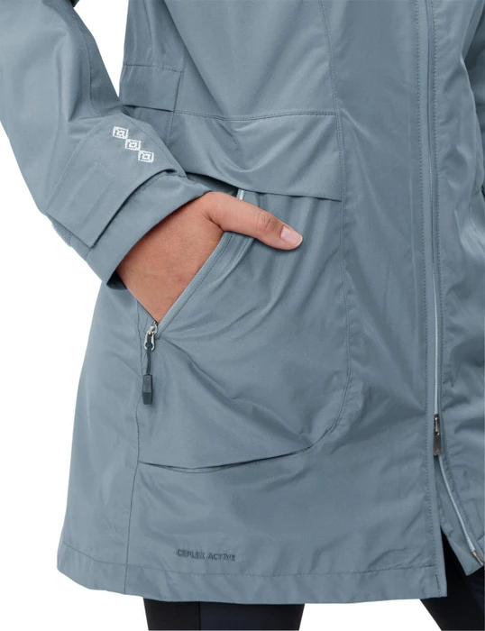 Vaude Skomer II Funktionsmantel nordic blue (Damen)